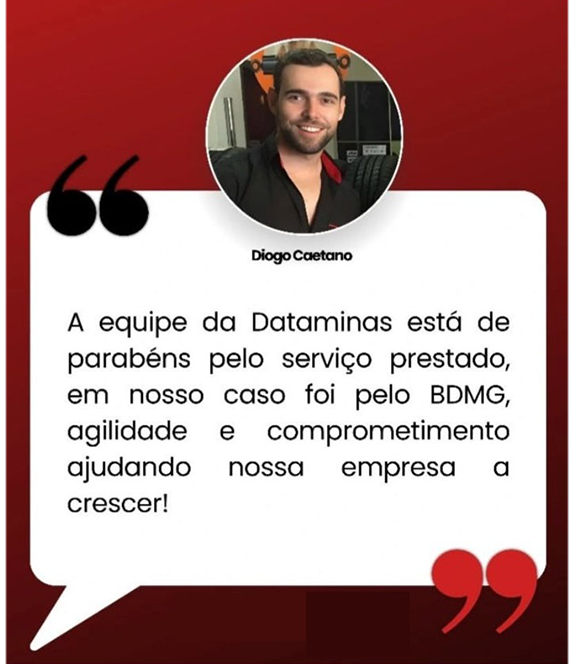 Depoimento de cliente